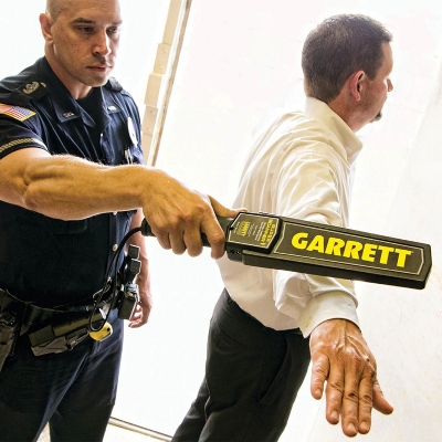 Picture of Garrett Super Scanner V Hand-Held Metal Detector recharable with charger