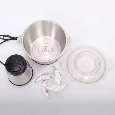 Picture of NAMUNY Food Chopper Stainless Steel 3L Electrical Food Processor Meat Grinder Blender Mixer Machine Kitchen Appliances,EU Plug Color-Not Specified