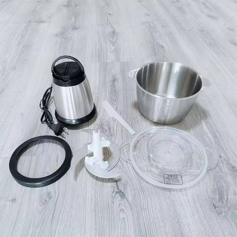 Picture of NAMUNY Food Chopper Stainless Steel 3L Electrical Food Processor Meat Grinder Blender Mixer Machine Kitchen Appliances,EU Plug Color-Not Specified