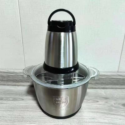 Picture of NAMUNY Food Chopper Stainless Steel 3L Electrical Food Processor Meat Grinder Blender Mixer Machine Kitchen Appliances,EU Plug Color-Not Specified