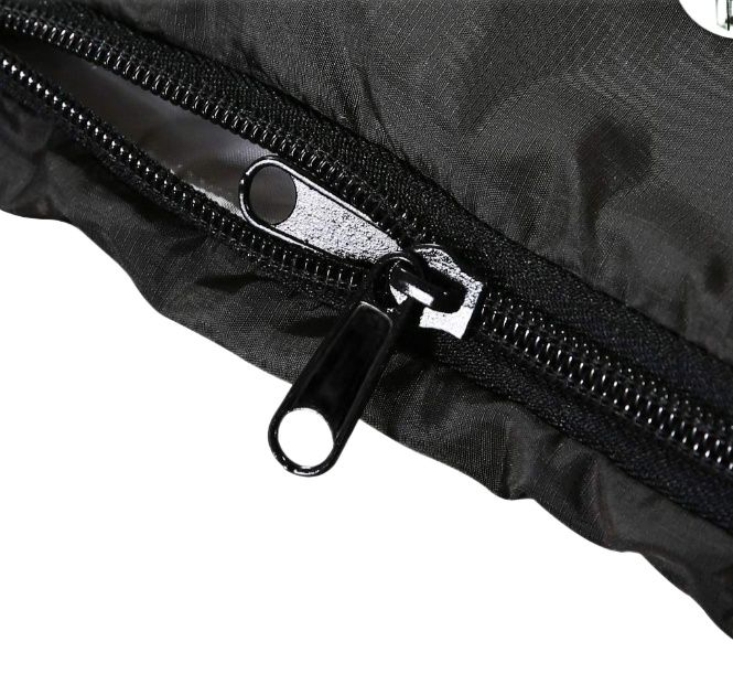 Picture of Lightweight Camping Sleeping bed Bag Single Visitor Portable Black travel bed double layer Black 