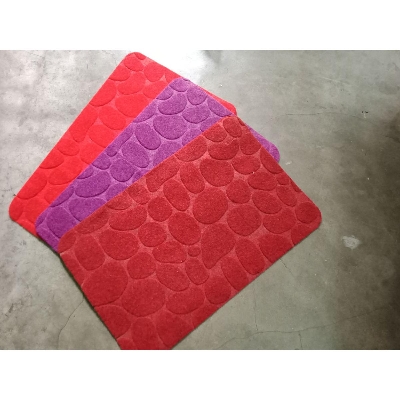 Picture of Non-Slip Bath Mats Multicolor Coral Carpet Bath Floor Carpet Toilet Door Washable Mat Multicolor 