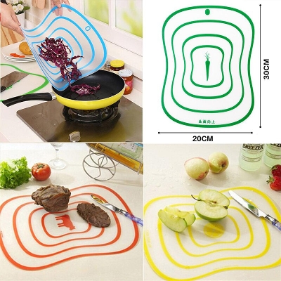 Picture of Flexible silicon Cutting Board PP Cutting Boards Multicolor 