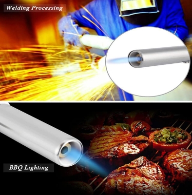 Picture of Kitchen Chief Camping Gas Torch Welding Lighter Butane Burner Portable Flame FireFor BBQ Multicolor 