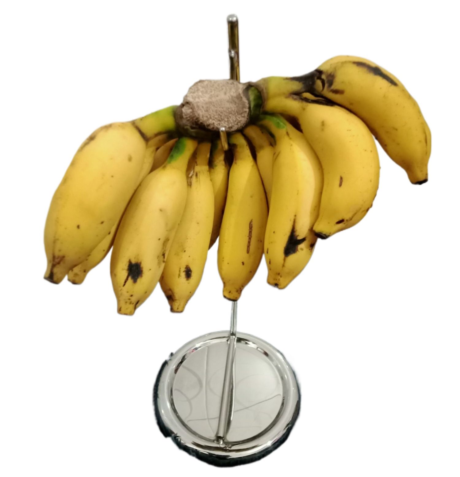 Picture of Fruit Rack Banana hook stainless steel banana holder frult stand Silver 