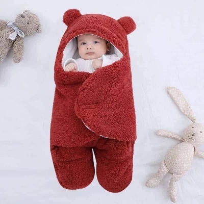 Picture of Newborn Baby Plush Blanket for {0-1} Year-Multicolor Multicolor 0 - 6 months