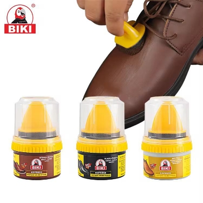 Picture of Leather Repair Cream Liquid Shoe Polish, Liquid Shoe Shine, Natural Cream Leather Shoe Polish, Protects Leather from Scuffs and Scratches. Yellow 35