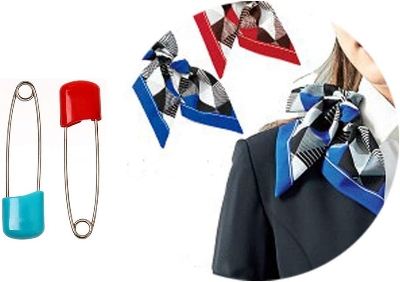 Picture of Safety Pins 10 Pcs ,Colorful Hijab Pins, Baby Diaper/Nappy Pins & Hijab Tools for Women Multicolor 