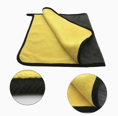 Picture of Microfiber Towel Car Microfiber Cloth Wash Towel Microfiber Cleaning Cloth Car Wash Drying Towel Auto Detailing Yellow 