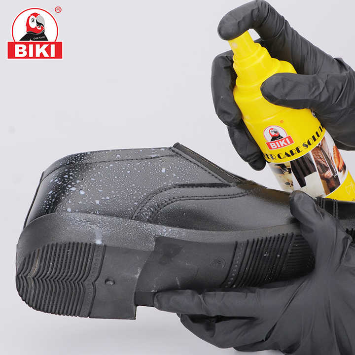 Picture of Leather Protect Nursing 150ml Sponge Spray Kit Leather Protection Solution Shoe Polish Yellow Suit Only: 48