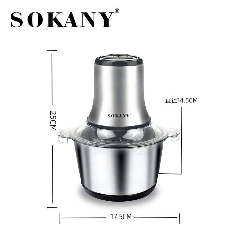 Picture of Food Chopper electric chopper 800 watts, 2 speed levels, 3 liter large SS jar  