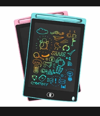 Picture of write taPack LCD Writing Tablet for Kids, 8.5 Inch Colorful Doodle Board Drawing Tablet, Educational Learning Toys Birthday Gifts for Boys Girls Multicolor 