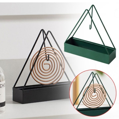 Picture of Triangle Coil Tray 1 Pcs Black Mosquito Incenseinsect repellent  