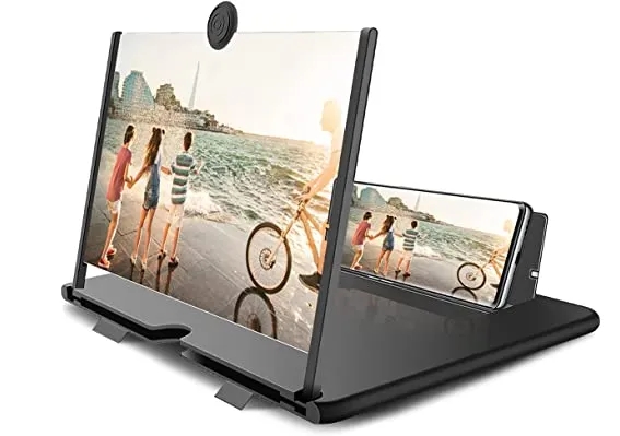 Picture of Magnification Mobile Screen Video Amplifier Mobile Phone 3D Video Amplifier Portable Smartphone Screen Magnifier 3D Glass - Phone Cooler  