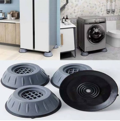 Picture of 4 Pcs Anti Vibration furniture Feet Pads furniture protector Washing Machine Rubber Mat for
furniture decorations Grey 