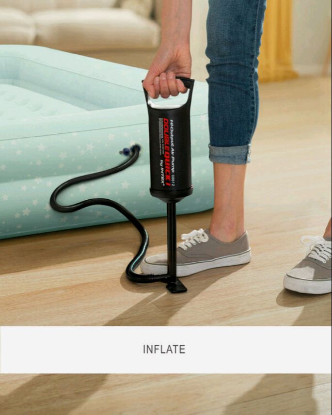 Picture of 1pcs Double Quick hand Pump Black 