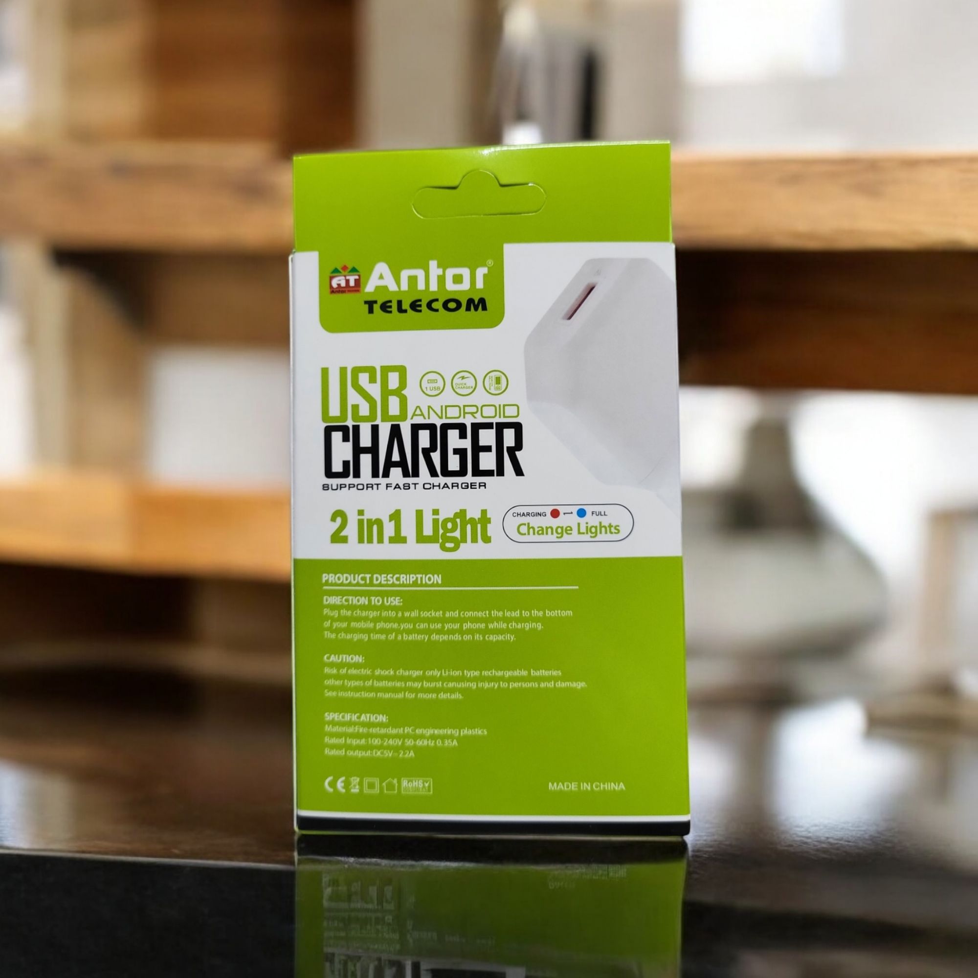 Picture of Android Type B Fast Charging 14W USB Charger - High-Speed Charging, Durable Design