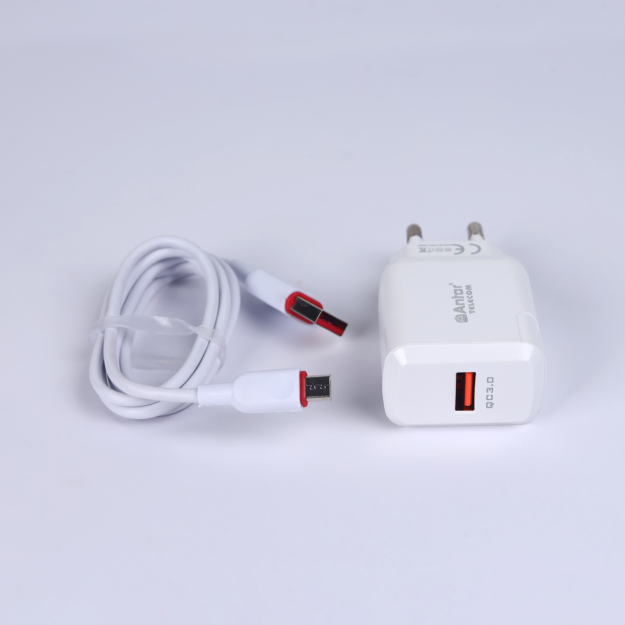 Picture of 18W Type B Fast Charger Saport মোবাইলে ফাস্ট চার্জ লেখা আসে প্রতি  মিনিটে এক পারসেন্ট করে চার্জ হয়