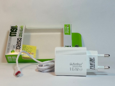 Picture of 16W  Type B Fast Charger প্রতি  মিনিটে এক পারসেন্ট হবে মোবাইল ফুল চার্জ হলে অটোমেটিক লাইট চেঞ্জ হয়