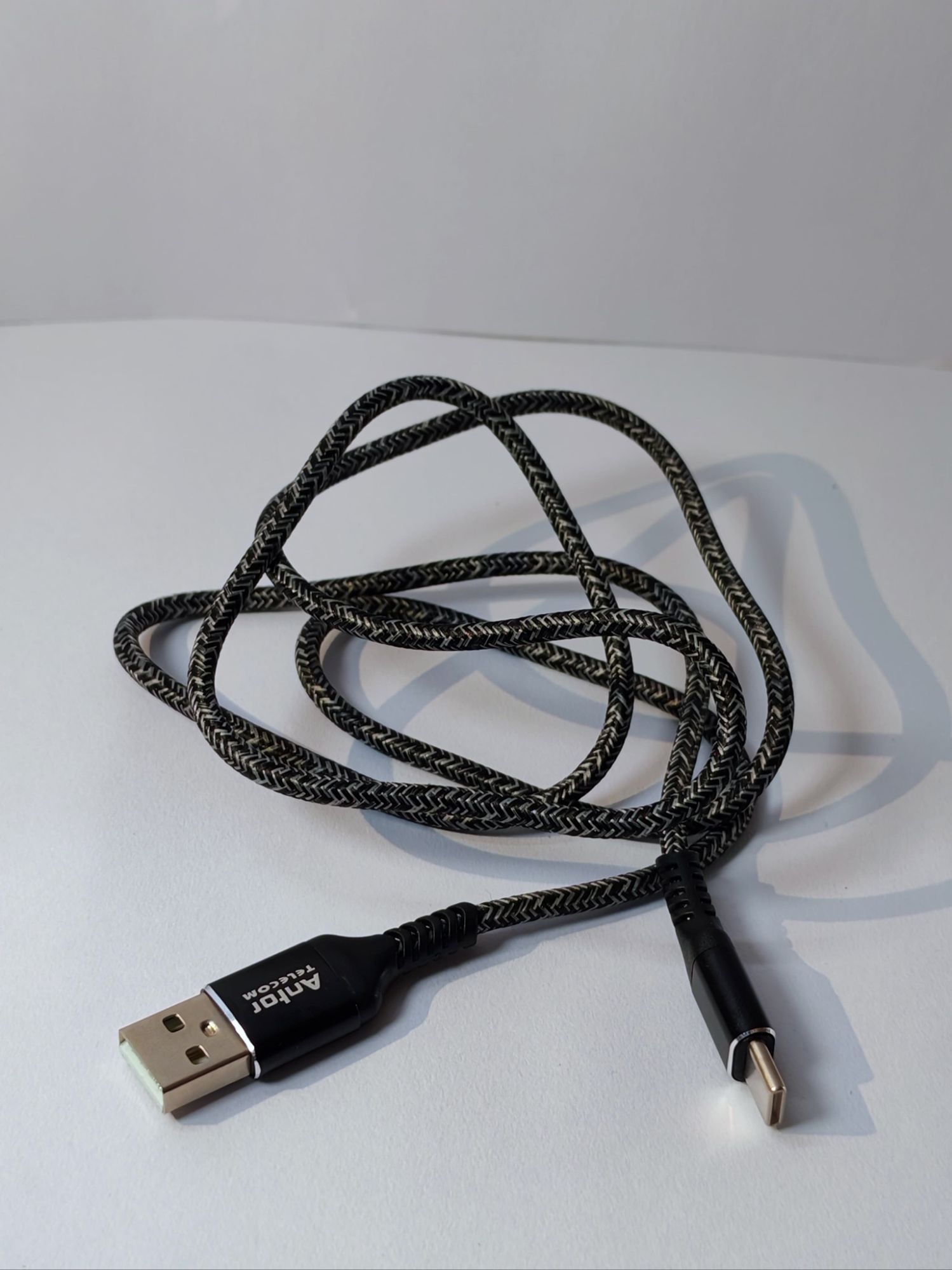 Picture of 45W Type B Super (Metal) Fast Data Cable মোবাইলে ফাস্ট চার্জিং লেখা আসবে