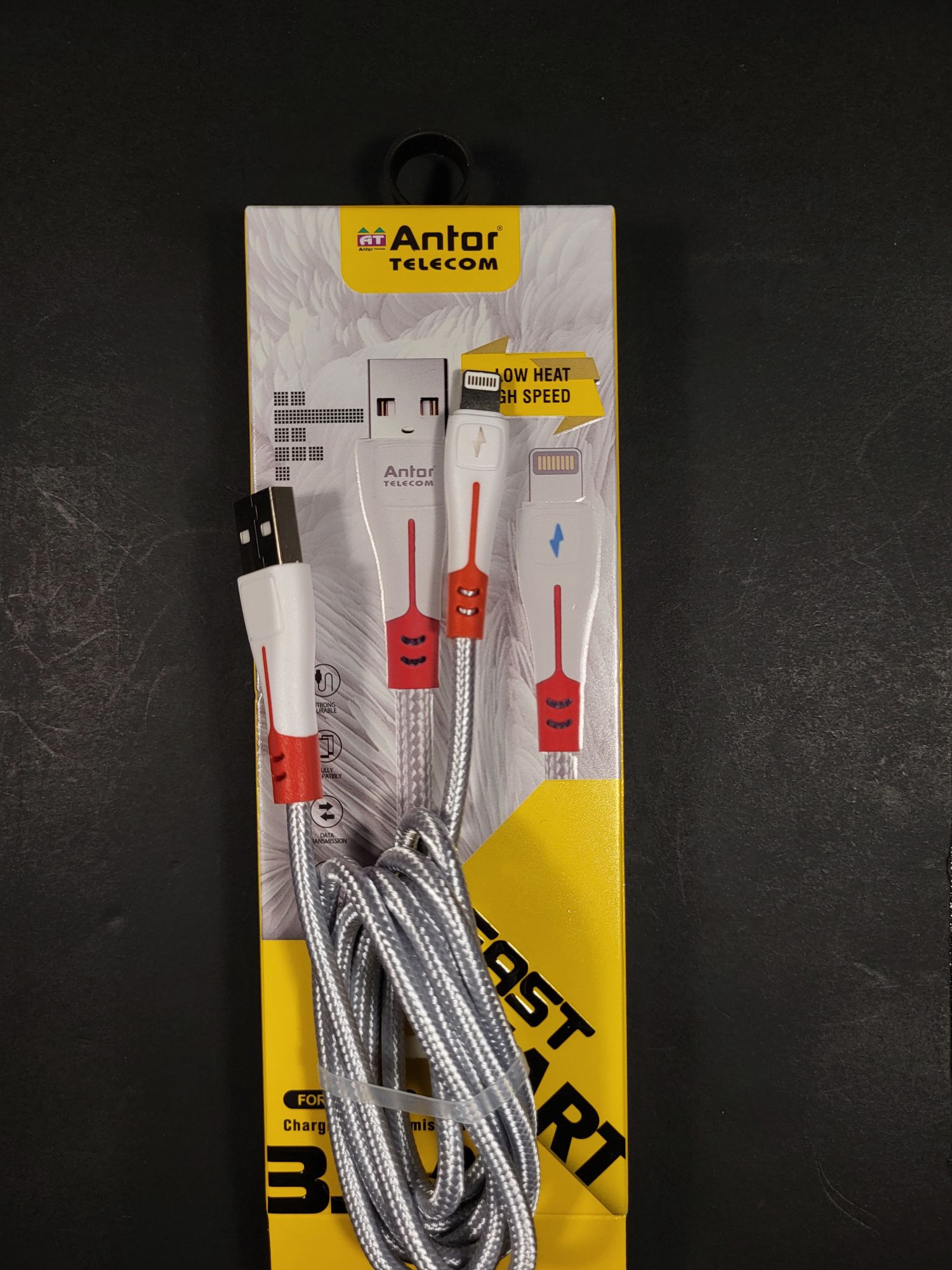 Picture of 20W i phone Fast cable মোবাইলে ফাস্ট চার্জিং লেখা আসবে