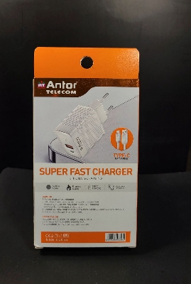 Picture of 25W PD Super Fast Charger (মোবাইলে সুপার ফাস্ট চার্জিং লেখা আসবে) প্রতি মিনিটে দেড় পার্সেন্ট করে হবে
