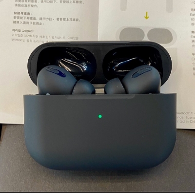 Picture of AirPods Pro 2nd gen premium Black Edition Dubai wireless