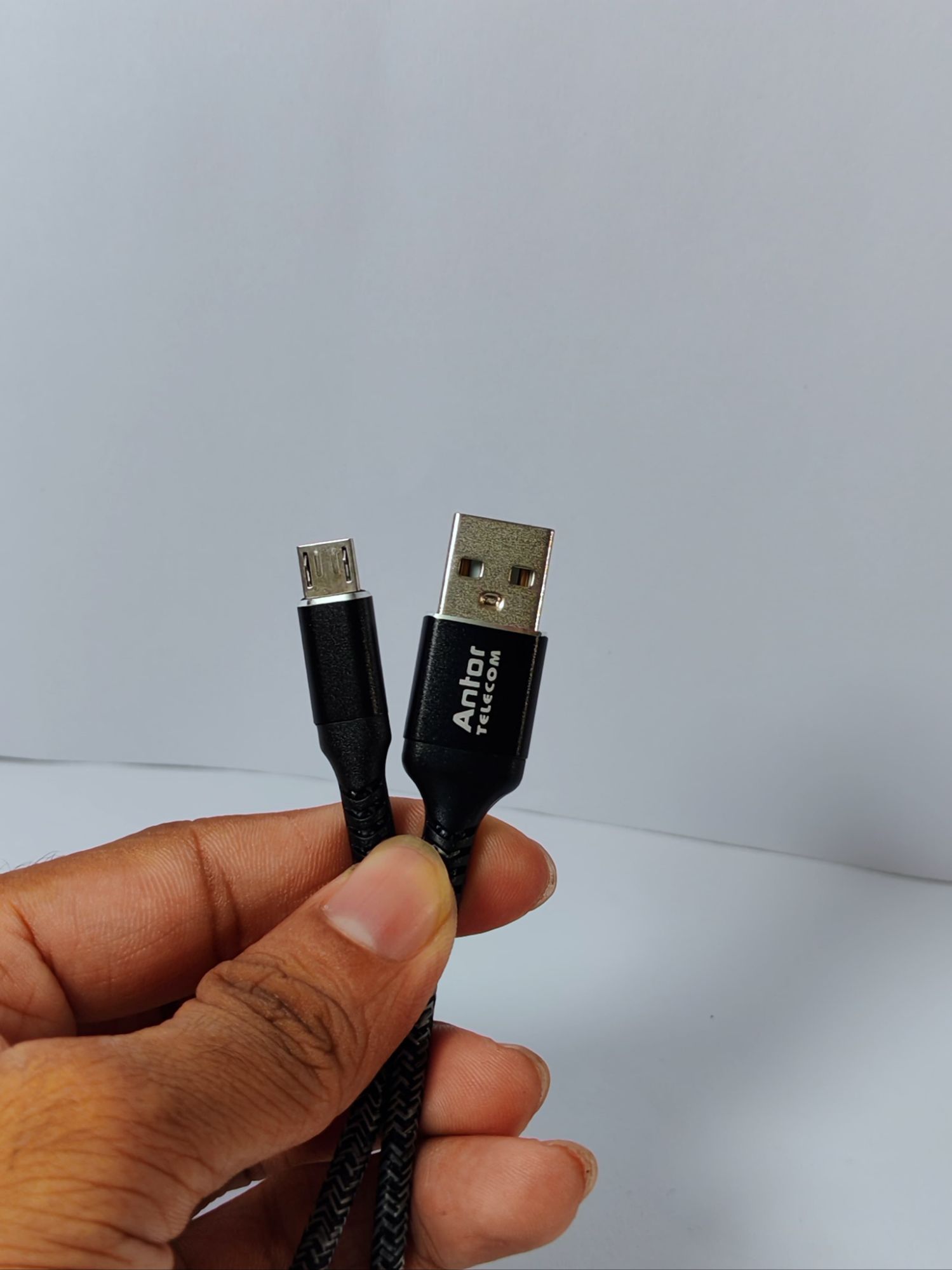 Picture of 45W Type B Super ( Metal ) Fast Data Cable মোবাইলে ফাস্ট চার্জিং লেখা আসবে