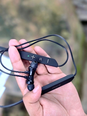 Picture of Neckband Antor BT Max Plus Wireless Earphone Bluetooth 5.3 Type C port