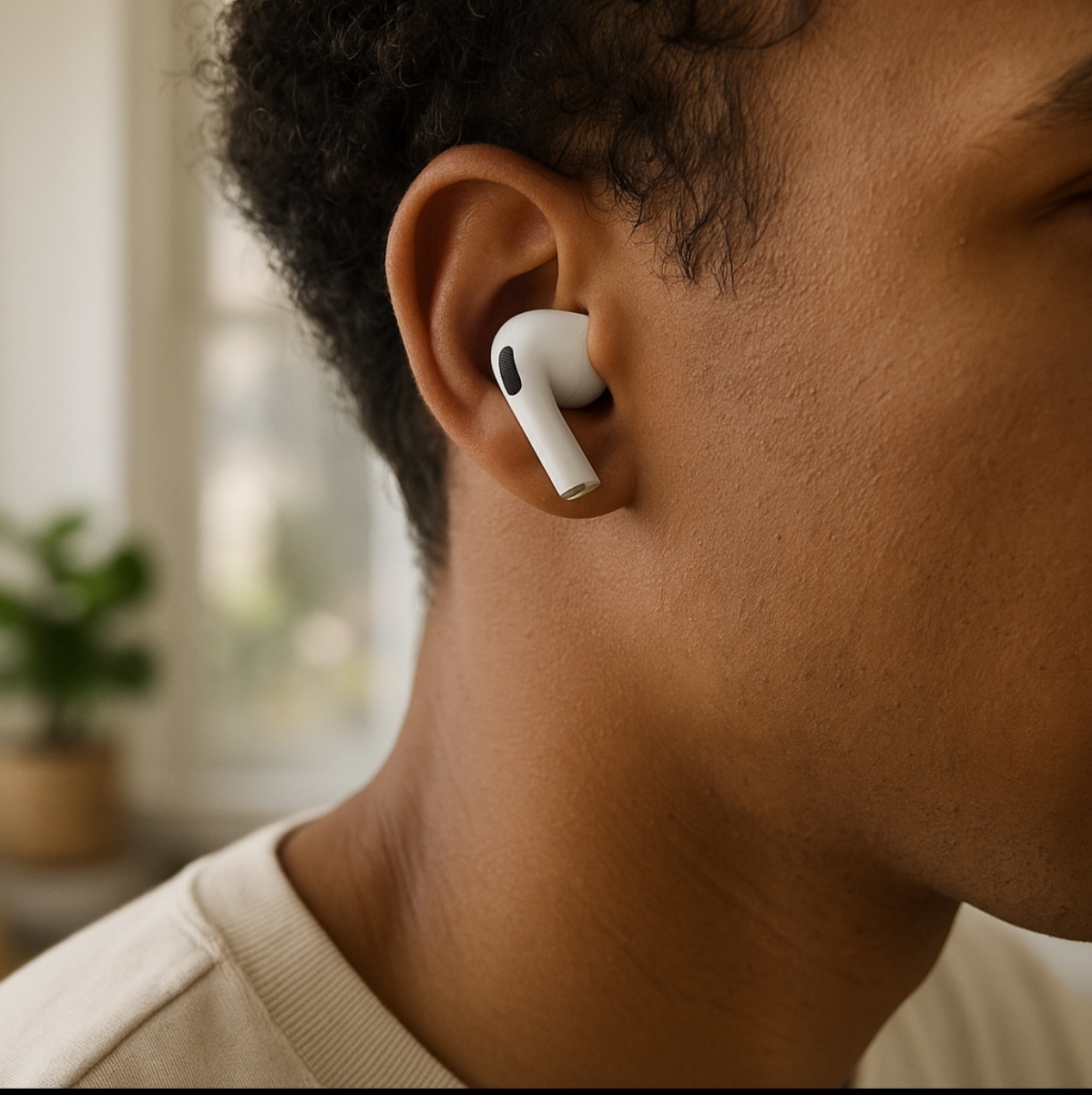 Picture of AirPods Pro 2nd genaration Made in Dubai Wireless Charging Bluetooth Earbuds