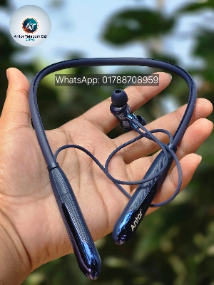 Picture of 400H Bluetooth Neckband with Dual Battery & Magnetic On/Off | Antor Captain