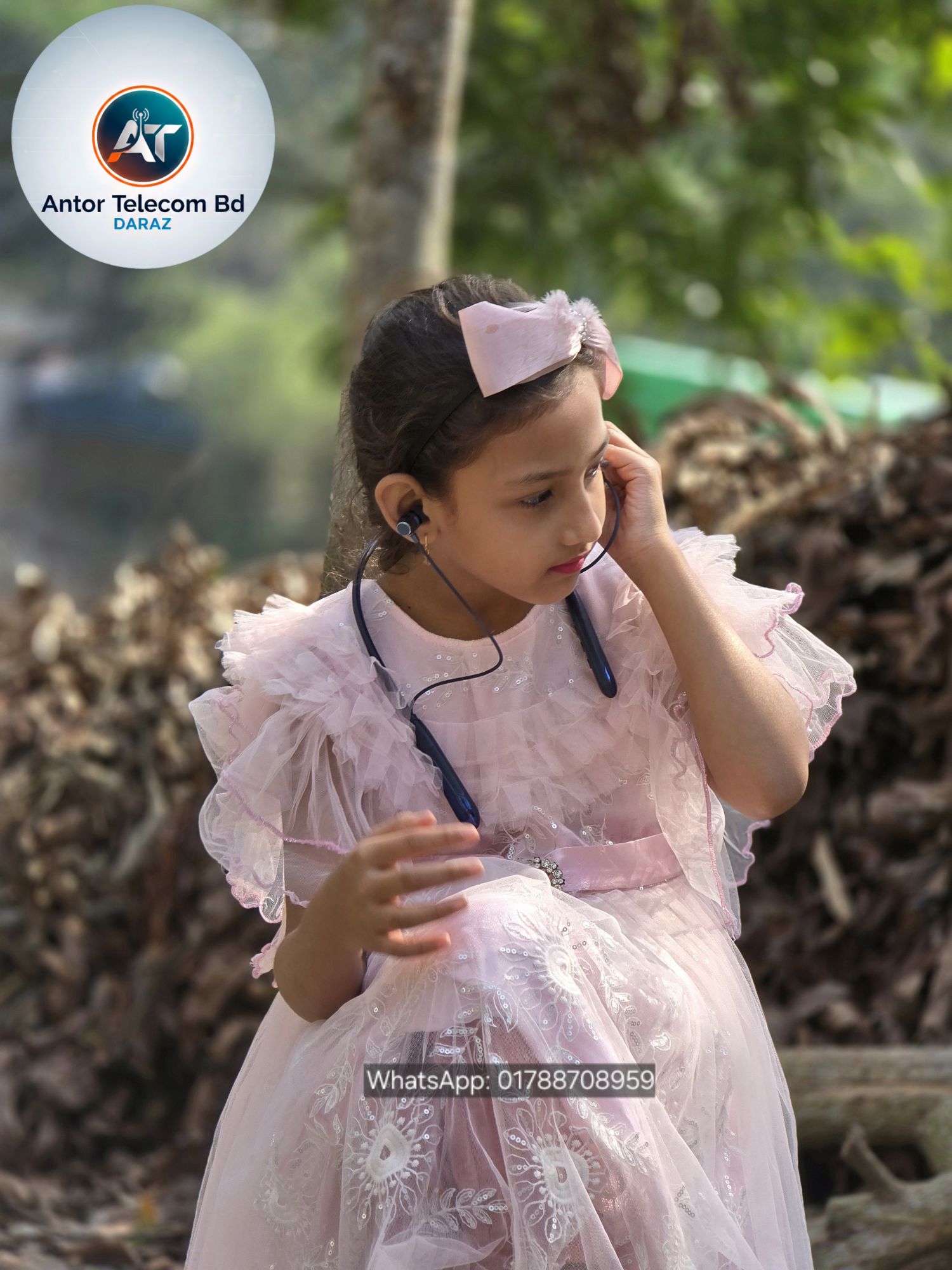 Picture of 400H Bluetooth Neckband with Dual Battery & Magnetic On/Off | Antor Captain