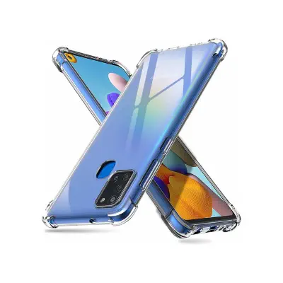 Picture of For Samsung Galaxy A21s TPU Back Cover Shockproof Silicone Bumper - Transparent Phone Case pani Cover
