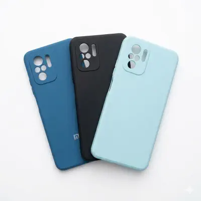 Picture of Redmi note 10 / note 10s এর জন্য সিলিকন ব্যাক কভার (Back Case Cover For Smartphone)