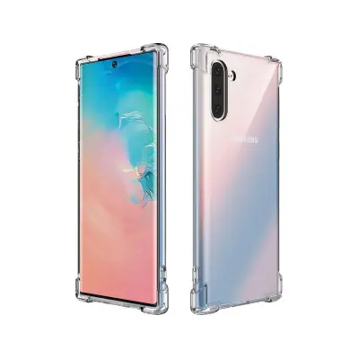 Picture of transparent back cover for samsung note 10plus