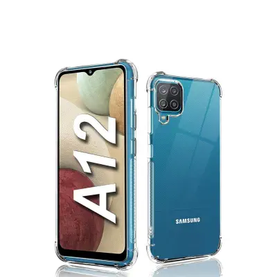 Picture of Transparent Back Cover For Samsung A12 / M12 4G - Phone Back Cover