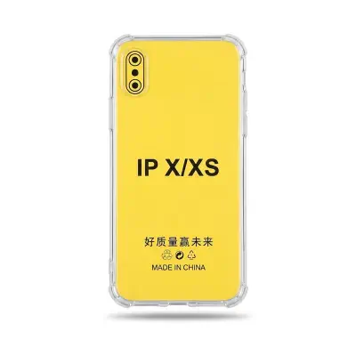 Picture of transparent back cover for i.phone x / xs