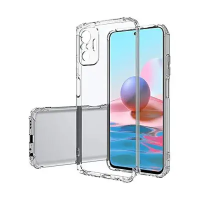Picture of transparent back cover for redmi note 10 pro max / note 10 pro