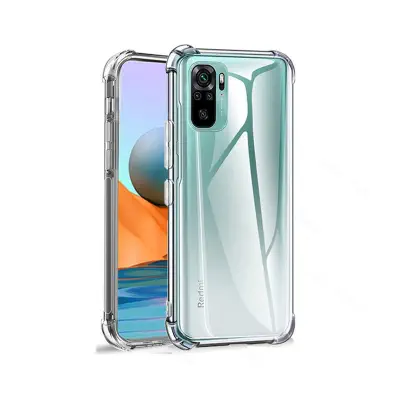 Picture of transparent back cover for redmi note 10 pro / note 10 pro max
