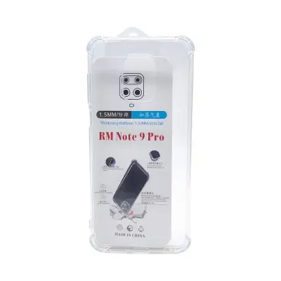 Picture of transparent back cover for xiaomi redmi note 9 pro / note 9 pro max / note 9s