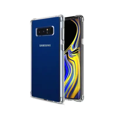 Picture of transparent back cover for samsung note 8