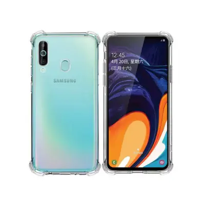 Picture of transparent back cover for samsung galaxy m40 / a60