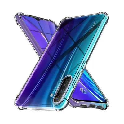 Picture of transparent back cover for realme xt / realme x2