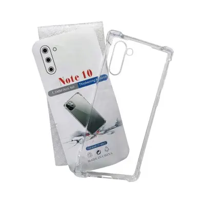 Picture of transparent back cover for samsung note 10