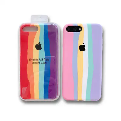 Picture of luxury rainbow back cover for iphone 7 plus / 8 plus