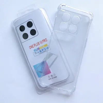 Picture of clear transparent back cover for one plus 10 pro