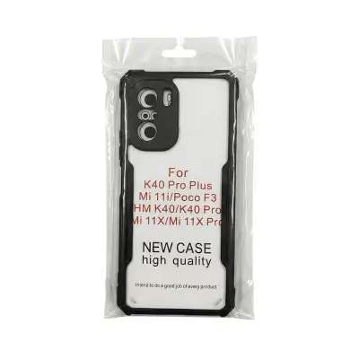 Picture of FOR  REDMI MI 11X / K40 / POCO F3 / K40 PRO Transparent Silica Gel Matte Shockproof Airbag Bumper Camera Lens Protection Thin Cover Phone Casing