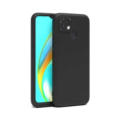 Picture of for realme c12 /c25 /c25s narzo 30a matt selicon back cover