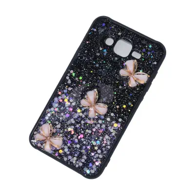 Picture of for samsung galaxy j7 lady butterfly back cover