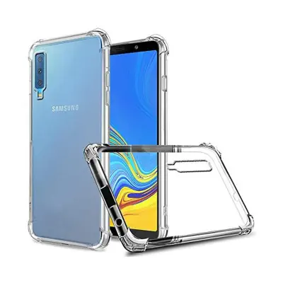Picture of transparent back cover for samsung galaxy A7 (2018)